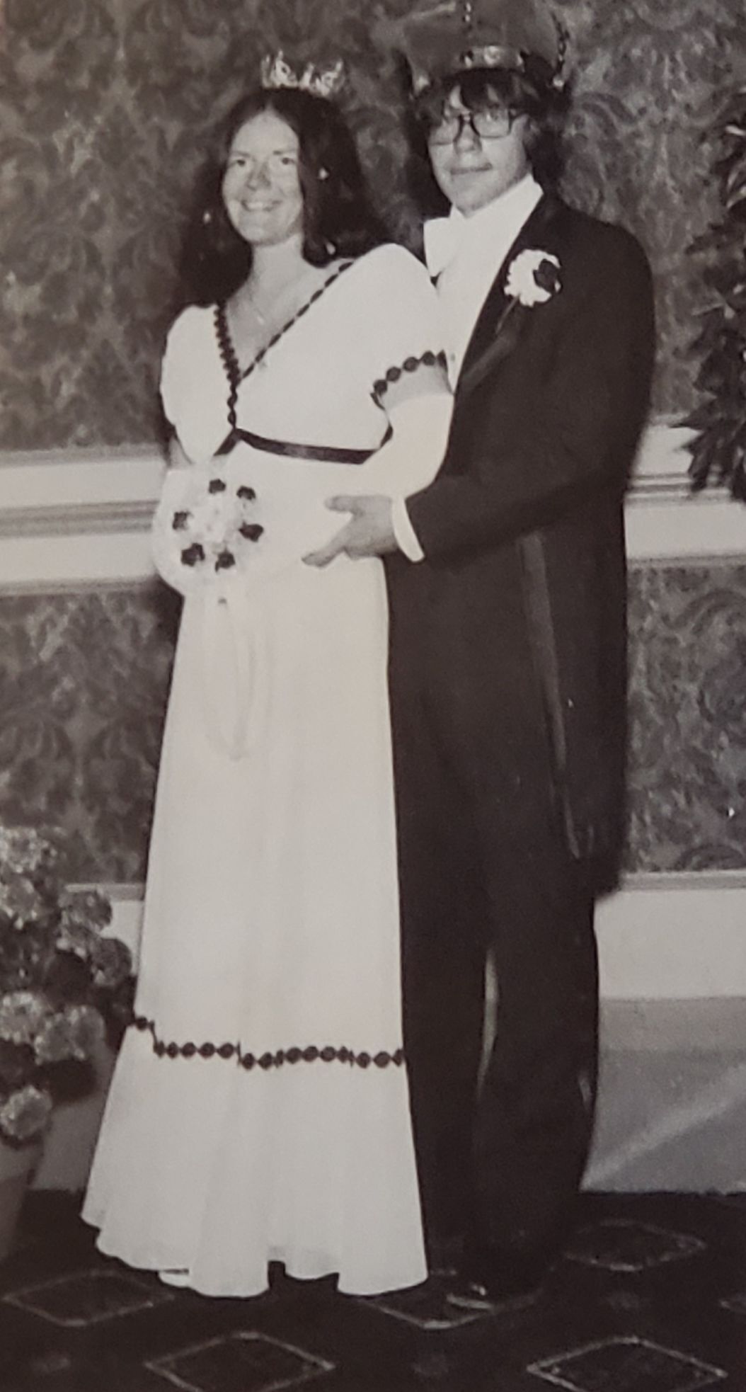 Keith Jansen-Mary Hirte 1974 king and queen